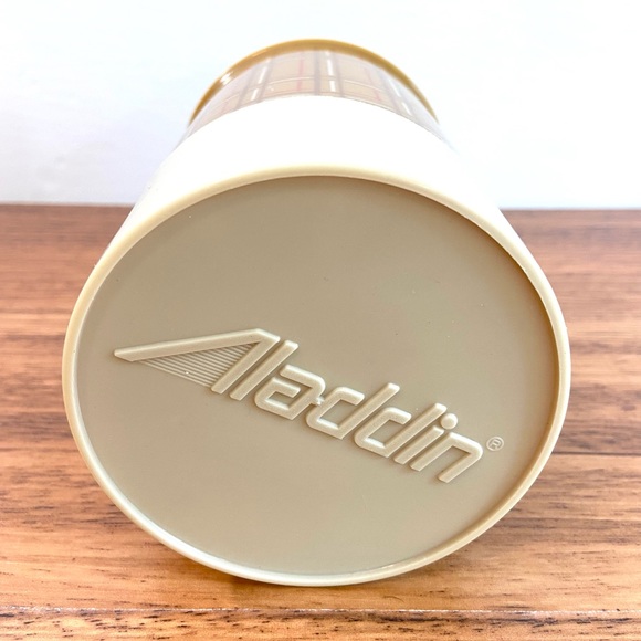 Vintage Aladdin Plaid Widemouth Thermos - Picture 3 of 11